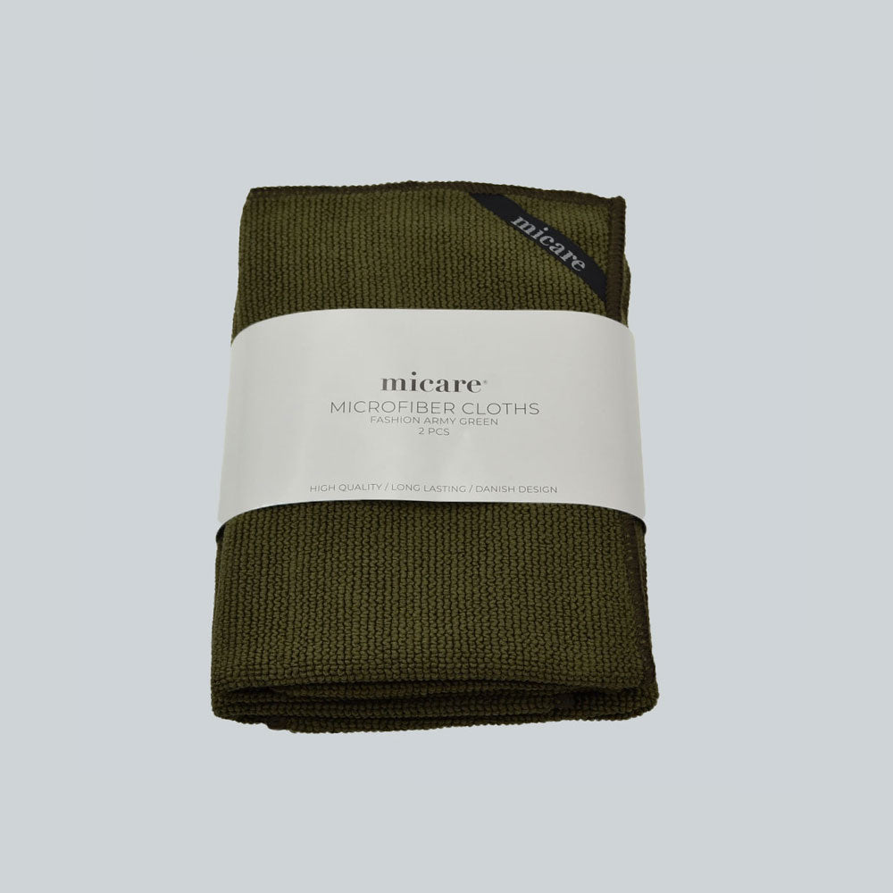 micare Mikrofiberklud | 35 × 35 cm (2 styk) – produktbillede
